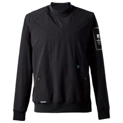 [ワークル] アイズフロンティア 2025年 秋冬 ナイロンピステ 長袖 撥水 カジュアル アウター ストレッチ 軽い 作業着 作業服 9031 (05.ブラック, M) [05.ブラック] [M]