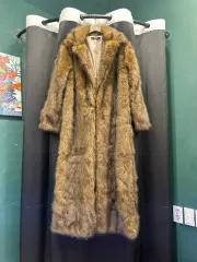 ブラウン ファー コート