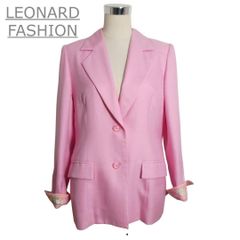 LEONARD FASHION レオナールファッション サイズ13AR ウール×シルク