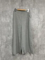 MACPHEE マカフィー トゥモローランド シンプル フォーマル ワイド パンツ size32/ライトグレー ■◆ レディース