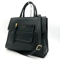 【美品】マークジェイコブス MARC JACOBS マディソン トートバッグ ショルダーバッグ 黒
