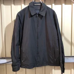 1120 BANANA REPUBLIC ナイロンジャケット ブラック S バナナリパブリック ブルゾン フルジップ 無地 古着卸 アメリカ仕入