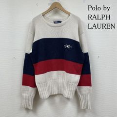 00sRUGBY RALPH LAUREN 白黒太ボーダースカルラガシャツ 希少 - メルカリ