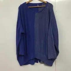 OSMOSIS オズモーシス ニット、セーター 長袖 597010-616K 切替バックスリットニットプルオーバー