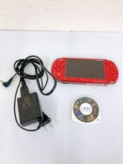 ÷2[정크품]SONY 소니 PSP 플레이 스테이션 휴대용 래디언트 레드 레드 몬스터 헌터 휴대용 3rd 소프트 첨부[게임기 본체][1]