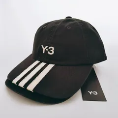 【新品未使用】Y-3 3ストライプス キャップ 帽子 adidas ヨウジヤマモト ワイスリー