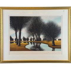 ジャック デペルト 新品・未使用 リトグラフ額付 版画 サイン
