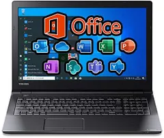 【中古】【非常に良い】【中古品】 東芝 [パソコン] dynabook B65 SSD 安心セキュリティ付き Office 2019 Win 10 Core i5-6200U 8GB 15.6型 DVD Bluetoot