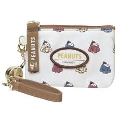 【メール便】スヌーピー 定期入れ ポケット付きパスケース ほっこり ピーナッツ マリモクラフト 小銭入れ リール付き キャラクター グッズ 