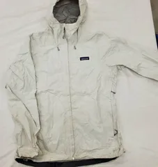 patagonia パタゴニア H2NOシェルジャケット レインウェア ライトグレー レディースL/メンズS  fg1205-6