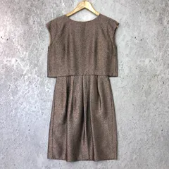 URBAN RESEARCH ROSSO アーバンリサーチロッソ 3WAY チュチュ 付 ドレス ピンク ベージュ Freeサイズ □□☆