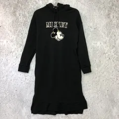 grove グローブ ロング丈 ワンピース ミッキーマウス ディズニー ブラック Mサイズ 〇◇☆