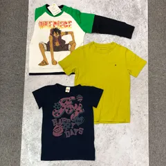 子ども服 キッズ服 まとめ売り 3点 半袖 女の子 男の子 110cm～120cm □〇
