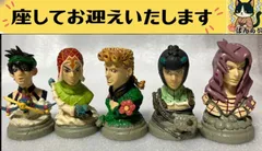 e#️⃣#️⃣ジョジョの奇妙な冒険#️⃣#️⃣　ブチャラティチーム　胸像　フィギュア　|　黄金の風