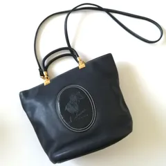 Kitamura　キタムラ　2wayショルダーバッグ　ハンドバッグ　ネイビー　198