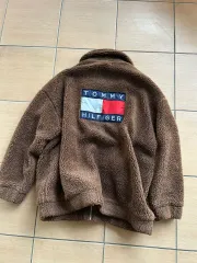 00s トミーヒルフィガー ビックロゴ フリースジャケット