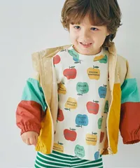 イロチ買いしたい総柄ストレッチ長袖Tシャツ リンク　p.premier P106026　マルチカラー1