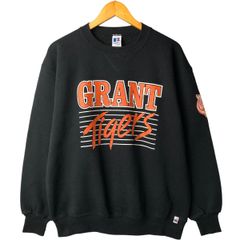 チャンピオン　ビンテージ ビンテージ○Champion FOX PHILADELPHIAリバースウィーブスウェット黒XL