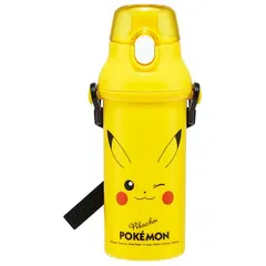 ピカチュウフェイス 25 食洗機対応 直飲みプラワンタッチボトル 水筒 スケーター