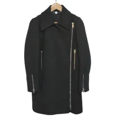 ステラマッカートニー シルク100% ノーカラー 長袖ジャケット ライトブラウン ステラマッカートニー シルク100% ノーカラー 長袖ジャケット ライト