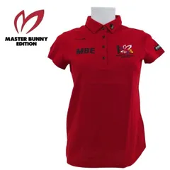 マスターバニーエディション レディース 10THアニバーサリー 半袖ポロシャツ MASTER BUNNY EDITION 759-0260502