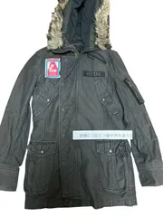 ヒステリック HYSTERIC 2AC-8280 フード付き コート バックペイント アウター フェイクファー FREE