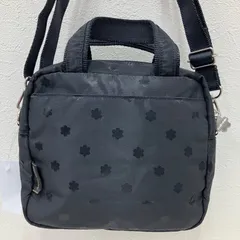 7201　marie claire　マリ・クレール　マリクレール　2way　ショルダーバッグ　ハンドバッグ　ブラック　黒　花柄　フラワー　レディース　小さめ　ミニ　軽量　ポケット多数　シンプル　カジュアル　きれいめ