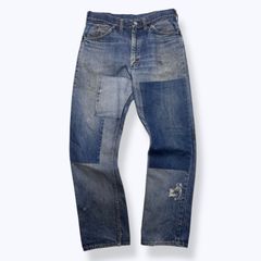 Pablo Vinci Scratch remake denim pants M - メルカリ