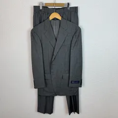 新品未使用　Polo by Ralph Lauren スーツ セットアップ ウール100% 無地 グレー AB6サイズ メンズ 古着 クラシック アメカジ ストリート