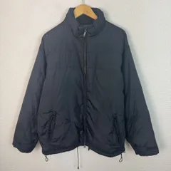 BANANA REPUBLIC バナナリパブリック ダウンジャケット 無地 ブラック Lサイズ メンズ 古着 シティーボーイ ストリート
