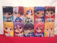 【未開封品】Q posket 僕のヒーローアカデミア 黒子のバスケ ブルーロック チェンソーマン フィギュア まとめ 10点 314