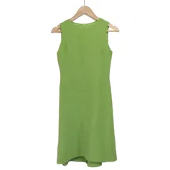 FOXEY(フォクシー) ワンピース サイズ38 M レディース - 13650 ライトグリーン ノースリーブ/ロング
