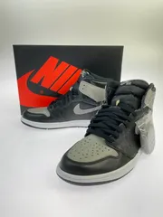 【中古美品】NIKE ナイキ AIR JORDAN 1 RETRO HIGH OG SHADOW 555088-013 エアジョーダン ワン レトロ ハイ オリジナル シャドウ2018 スニーカー 靴 【160-251209-kk-06-min】