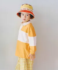 春色の切替ラガーシャツ リンク　p.premier P10603　イエロー