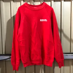 1127 FRUIT OF THE LOOM トレーナー レッド M フルーツオブザルーム スウェット ワンポイント プリントロゴ USA製 80s 90s 古着卸 アメリカ仕入