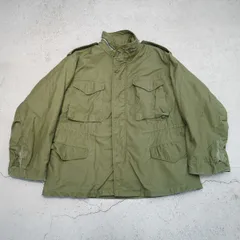 60S 米軍実物 US ARMY アーミー アメリカ軍 M-65 2nd フィールド ジャケット 100-68-C-2017 1968年製 ビンテージ サイズL 501P♪