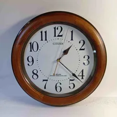 CITIZEN シチズン 電波時計 掛時計 4MY813-0　[管理No.：I11224_E4_80]