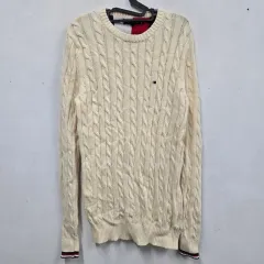 正規品/S Tommy Hilfiger トミーヒルフィガー レディース ケーブル編み ニット FF