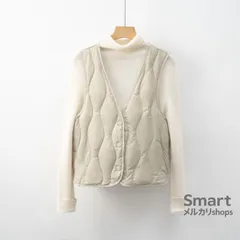 ダウンベスト レディース Vネック 90% 白ダックダウン 軽量 無袖 薄手 インナー用 秋冬 新作 アウター M251209-10