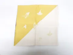 【京松】【仏具】帛紗 銀杏文様 正絹 r7w12-2096