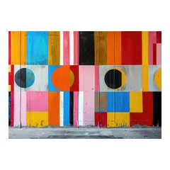 【B4サイズ（約25x36cm）】【lh-poster-3691】【フレーム付き】北欧 幾何学 キレイ目インテリア パターン アート ポスター 模様 パターン インテリア