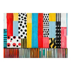 【A4サイズ（約21x30cm）】【lh-poster-3694】【フレーム付き】北欧 幾何学 キレイ目インテリア パターン アート ポスター 模様 パターン インテリア