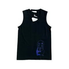 Yohji yamamoto スウェットベスト未使用 yohji yamamoto - 7G2P JERSEY V NECK VEST （BLACK） / ニットベスト