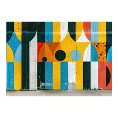 【A4サイズ（約21x30cm）】【lh-poster-3699】【フレーム付き】北欧 幾何学 キレイ目インテリア パターン アート ポスター 模様 パターン インテリア