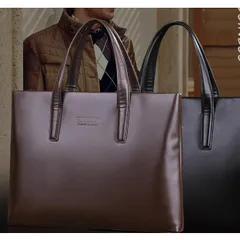 トートバッグメンズビジネスバッグショルダーバッグビジネストート通勤バッグ通学大きめ大容量レザー114477