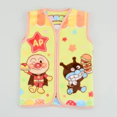 ミニスリーパー それいけ! アンパンマン　約35cm×50cm　フランネル　フリース　BABY（ベビー）KIDS（キッズ） あったかベスト　ふわもこ　スリーパー  冬 子供 冷え性対策に！<br>着る毛布　防寒