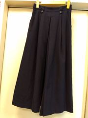 ギャラリービスコンティ ガウチョパンツ ネイビー 2 - メルカリ