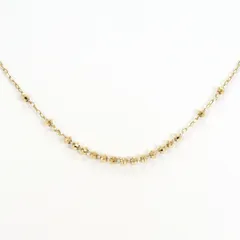 ヴァンドーム青山  K10YG ネックレス 総重量約0.4g 約39cm