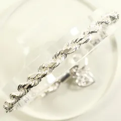 シルバー925 ブレスレット 総重量約10.1g 約19.5cm