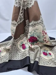 【used品】TRUSSARDI レディーススカーフ タグなし